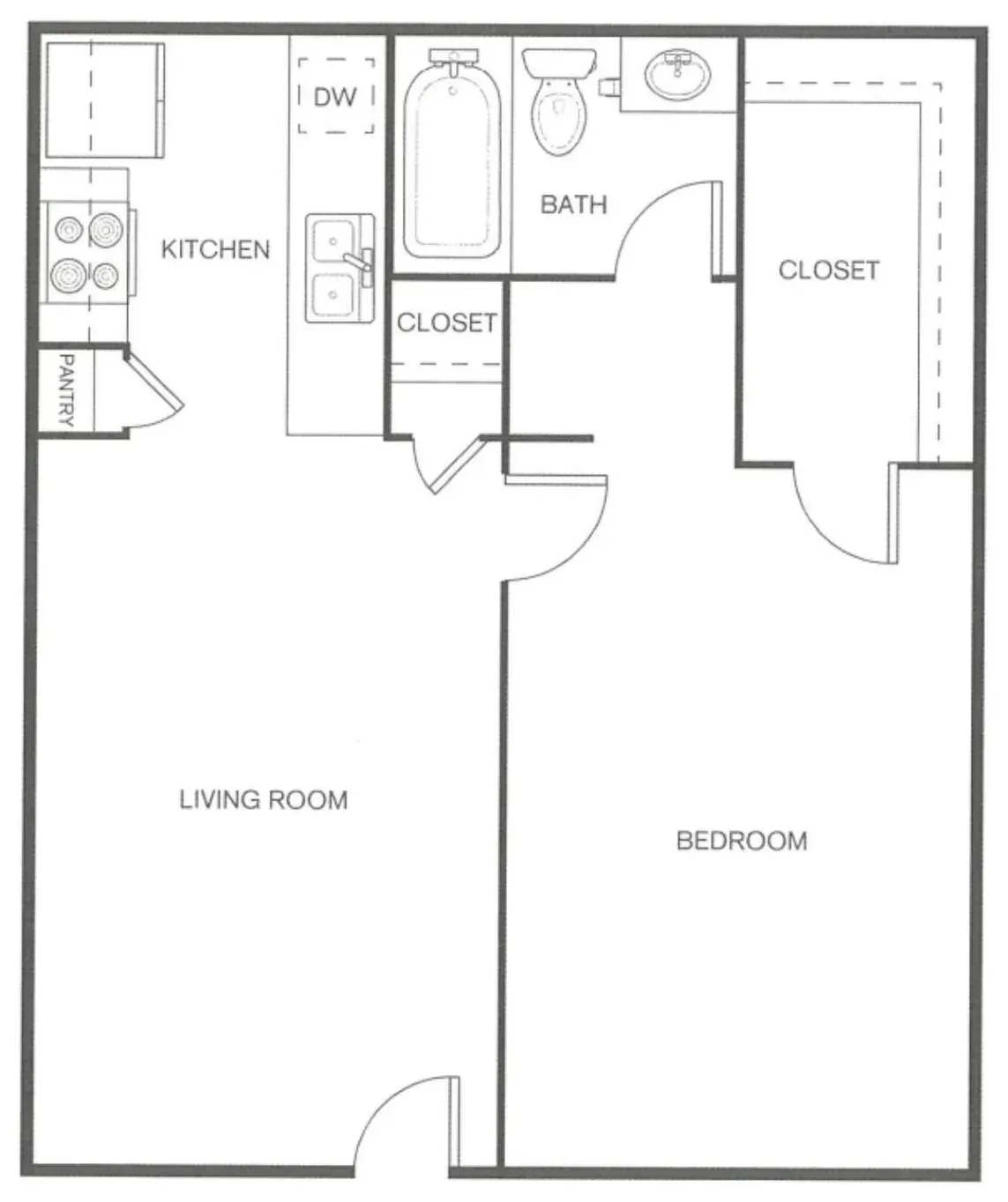A1 floor plan