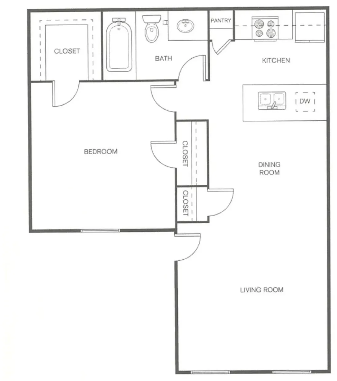 A2 floor plan