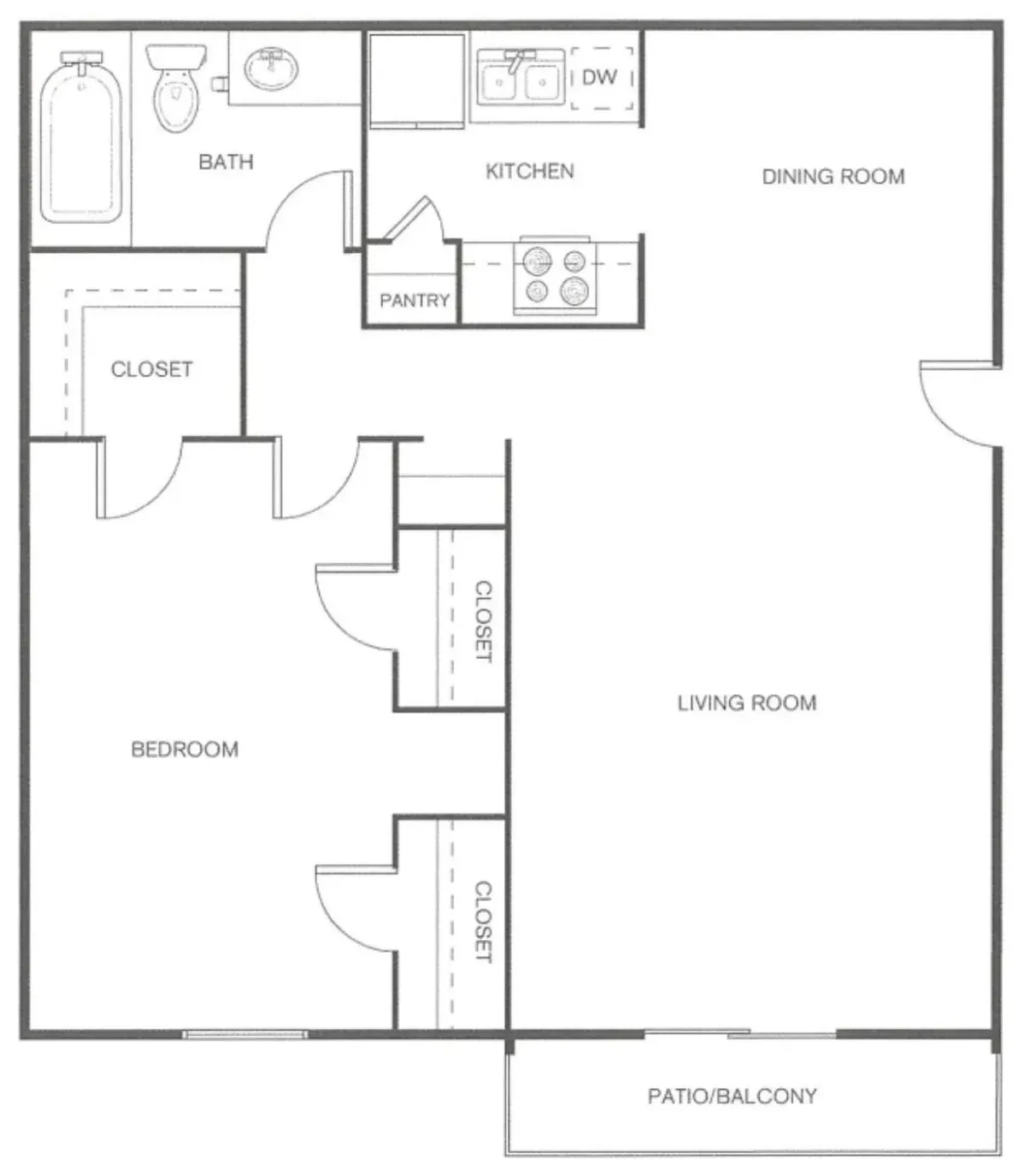 A6 floor plan