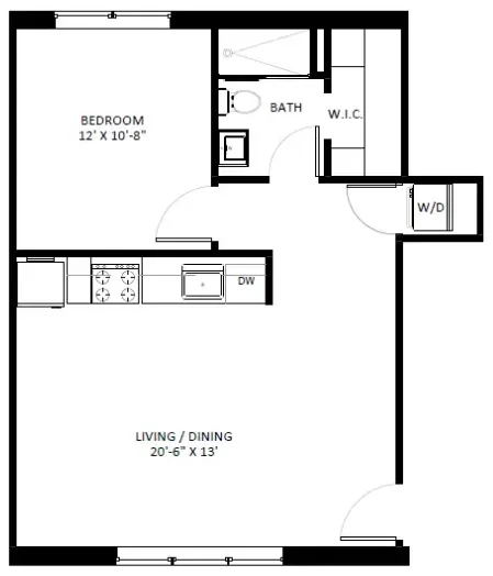 A2 floor plan