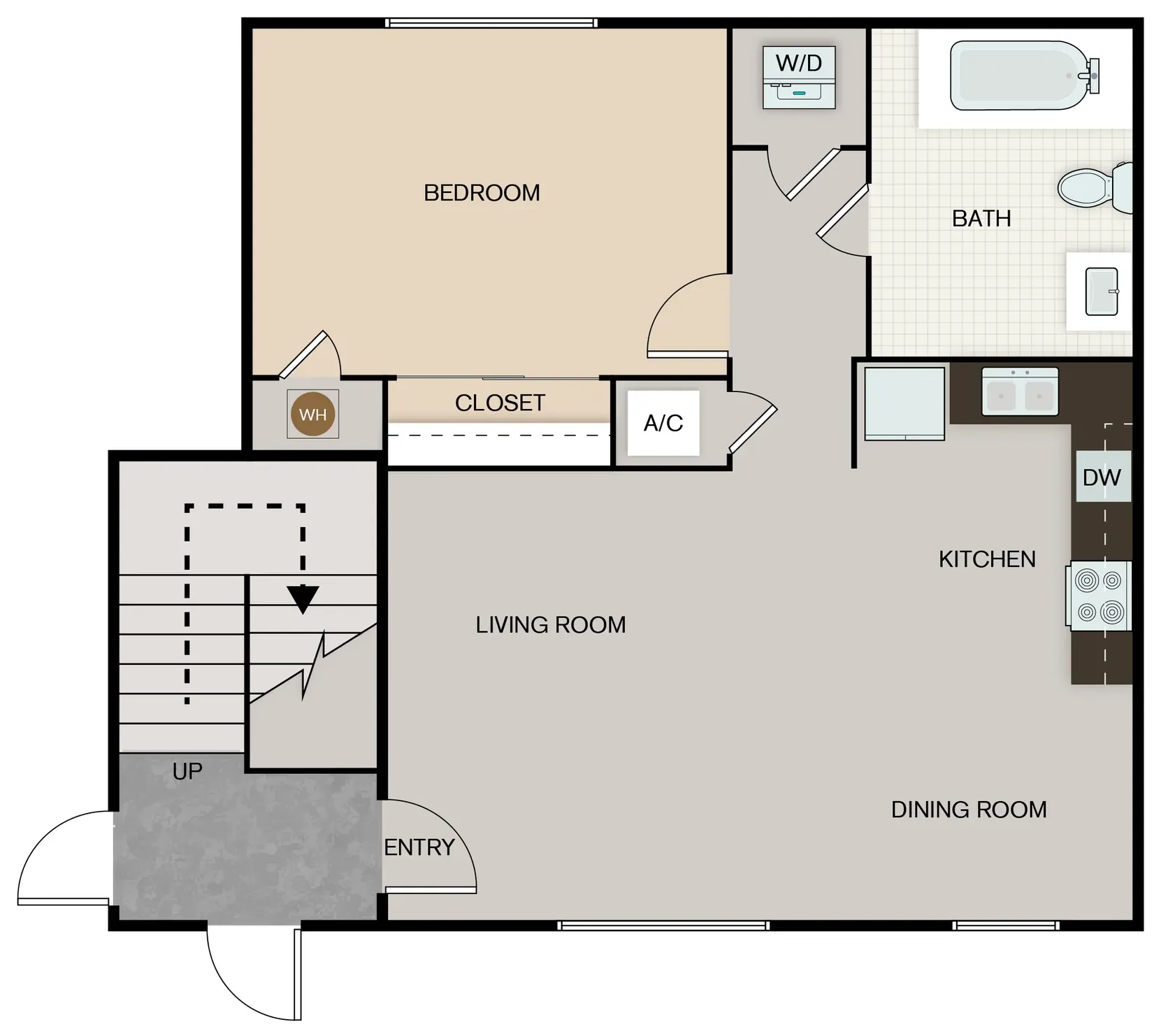 A1 floor plan
